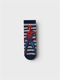 NAME IT 3-Pak Spider-Man Strømper Netin Dark Sapphire